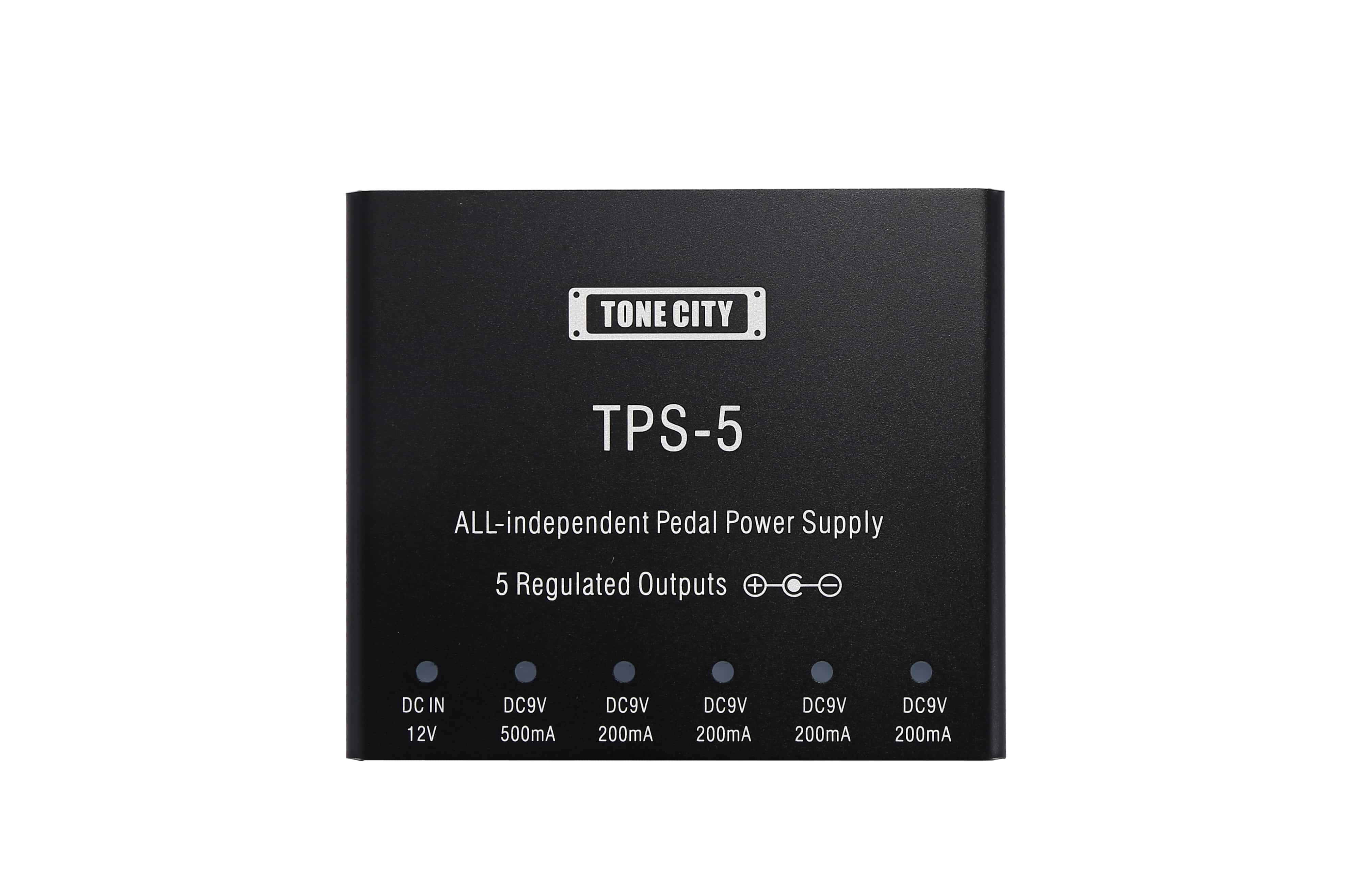 TPS-5 All Isolated Five Outputs Multi Pedal Power Supply